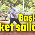 Başkan raket salladı