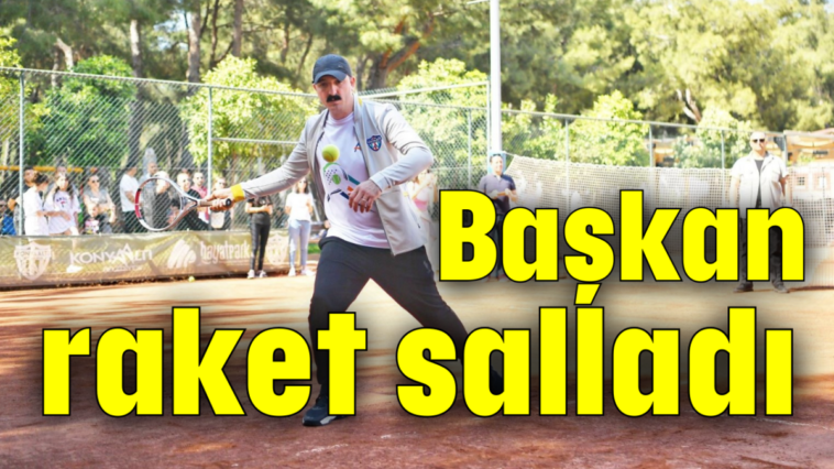 Başkan raket salladı