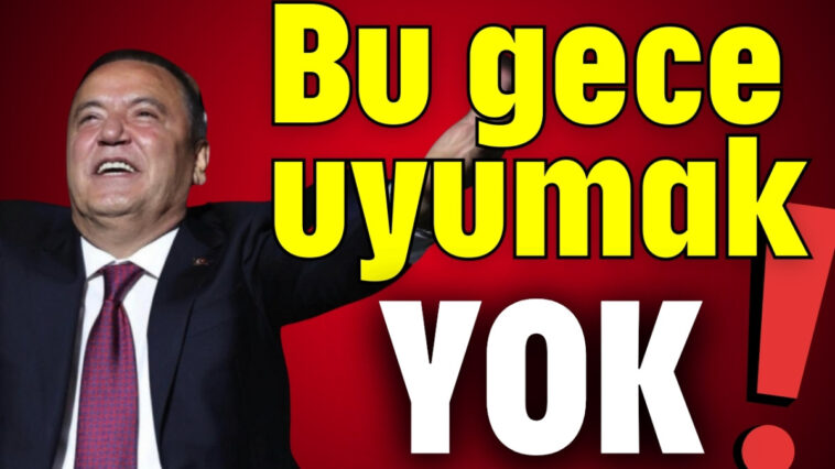 Bu gece uyumak yok !