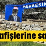 CHP afişlerine saldırı