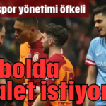 Futbolda adalet istiyoruz!