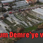 Hortum Demre'ye vurdu