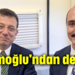 İmamoğlu'ndan destek