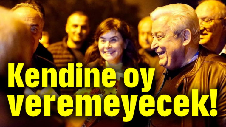 Kendine oy veremeyecek!