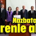 Mazbatasını törenle aldı