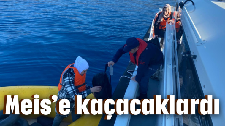 Meis'e kaçacaklardı