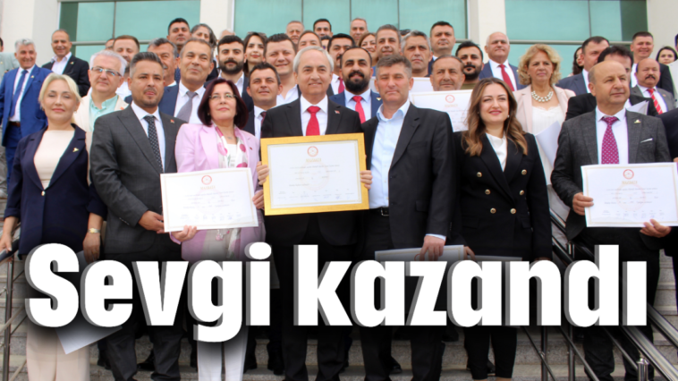 Sevgi kazandı