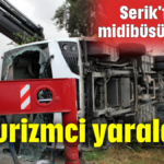 19 turizmci yaralandı