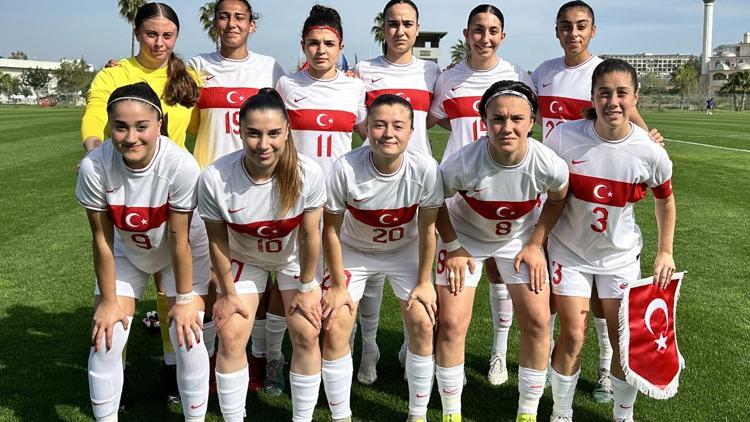 U19 Kadın Milliler, Faroe Adaları ile berabere kaldı