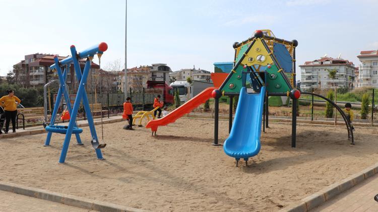 Alanya Belediyesinden Obaya yeni park