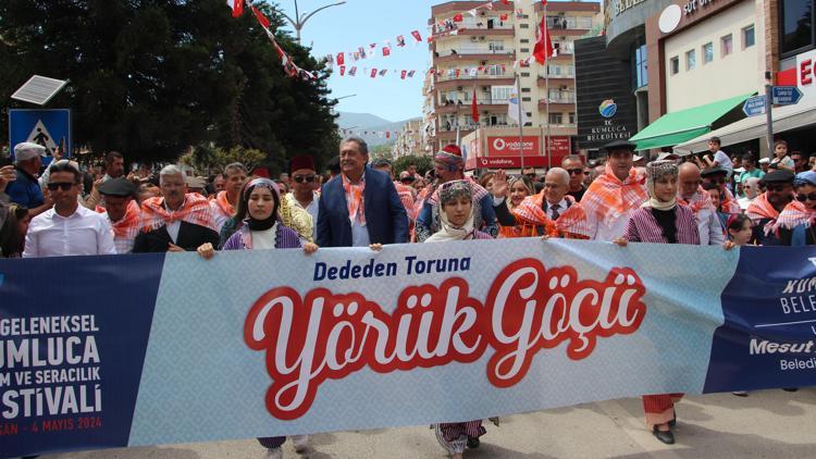 Kumlucada Yörük göçü canlandırıldı