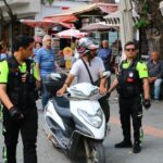 Yaya yolunu işgal eden motosiklet, skuter ve araçlar 7/24 denetleniyor