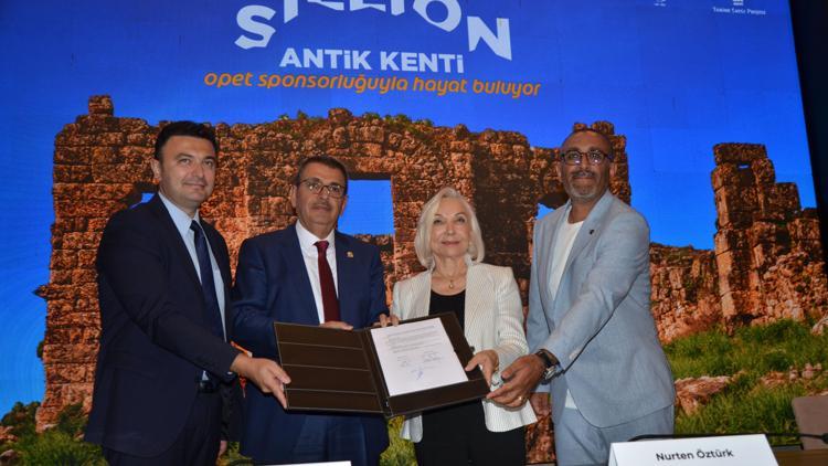 Sillyon Antik Kenti kazı çalışmaları için protokol imzalandı