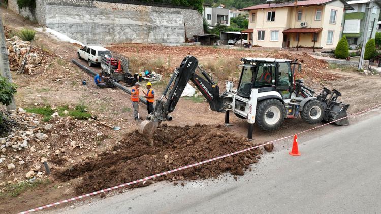 Adrasanın içme suyu sorunu ortadan kalkıyor