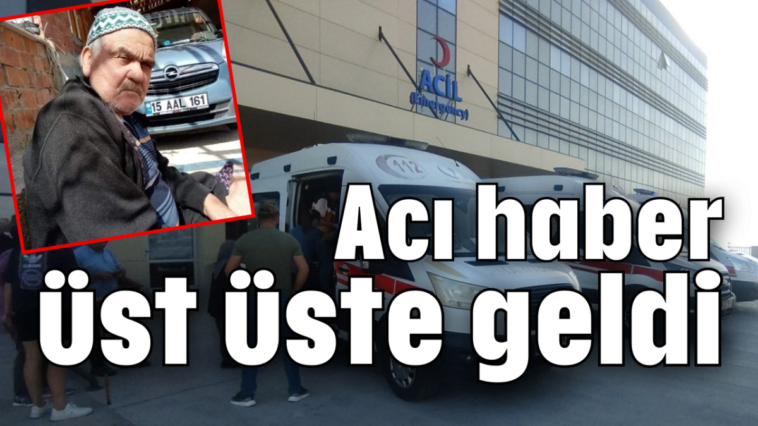 Acı haber üst üste geldi