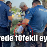 Adliyede tüfekli eylem!