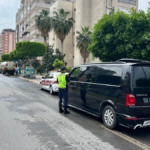 Alanya'da 9 araç trafikten men edildi