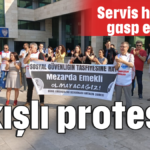 Alkışlı protesto