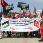 ALKÜ'de Filistin yürüyüşü