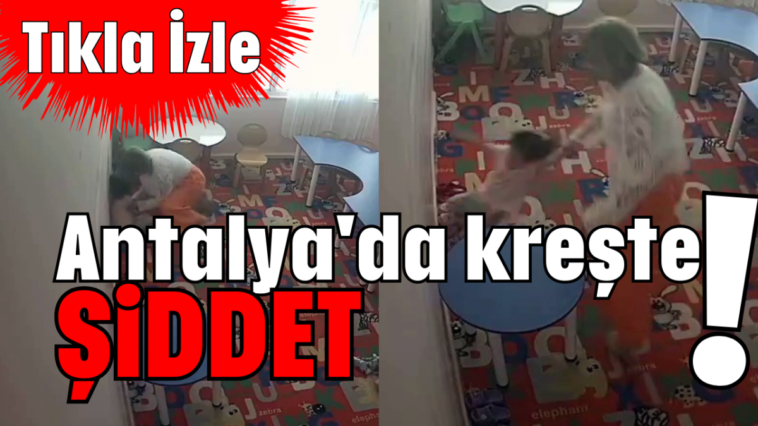 Antalya'da kreşte şiddet!