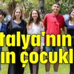 Antalya'nın altın çocukları
