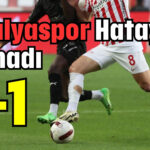 Antalyaspor Hatay'a acımadı 2-1