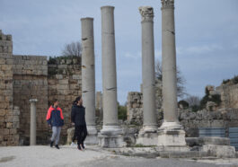 Bayramda antik kentleri 100 bin kişi ziyaret etti