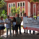 BES'ten Kemer'de protesto eylemi