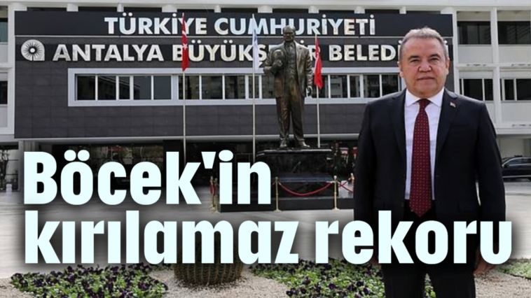 Böcek'in kırılamaz rekoru