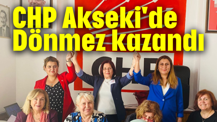 CHP Akseki'de Dönmez kazandı