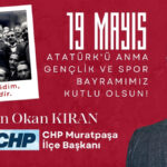 CHP Muratpaşa İlçe Başkanı Can Okan Kıran