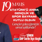 CHP Serik İlçe Başkanı Şeref Çimen