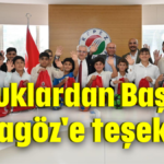 Çocuklardan Başkan Kocagöz'e teşekkür