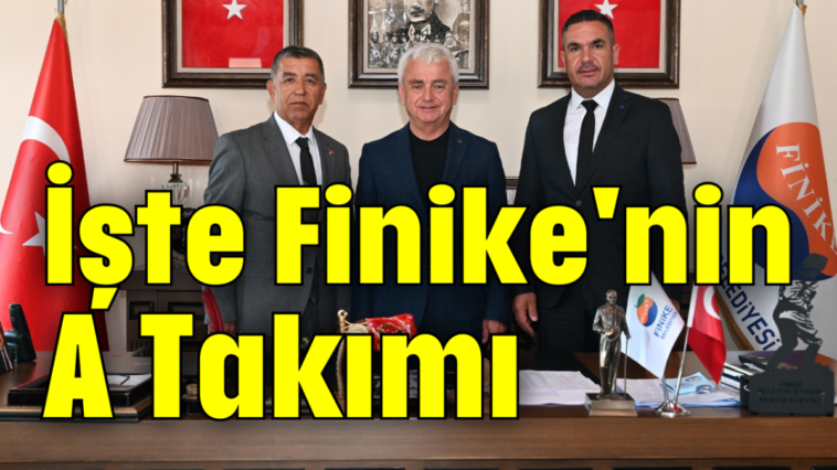 İşte Finike'nin A Takımı