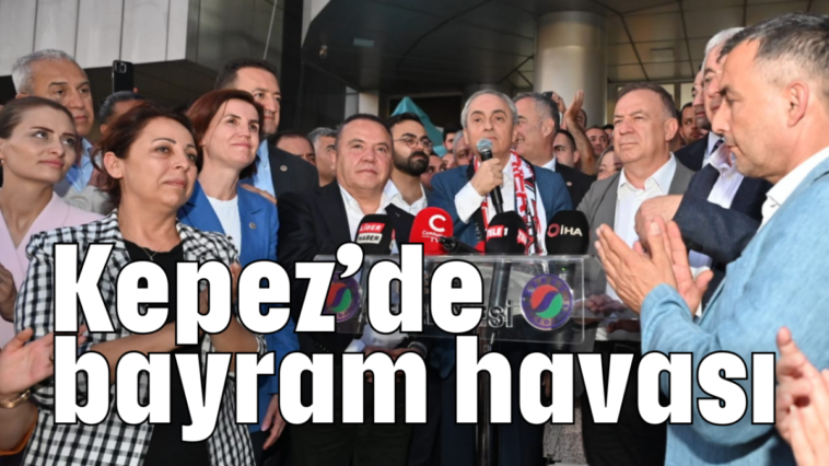 Kepez’de bayram havası