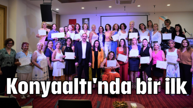 Konyaaltı'nda bir ilk