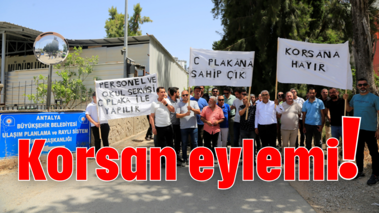 Korsan eylemi!