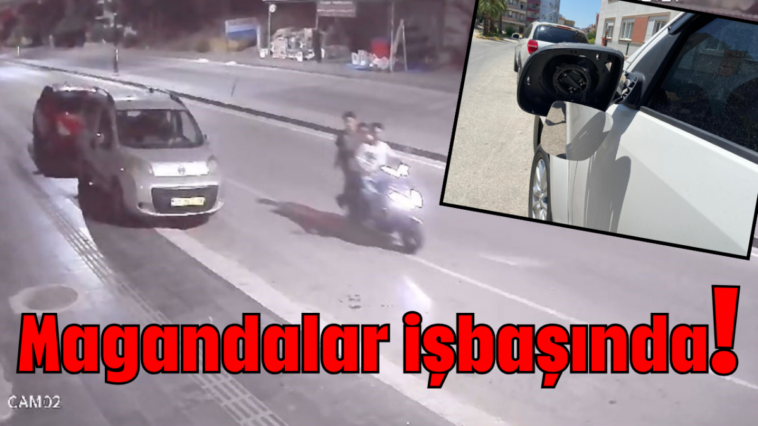 Magandalar işbaşında!