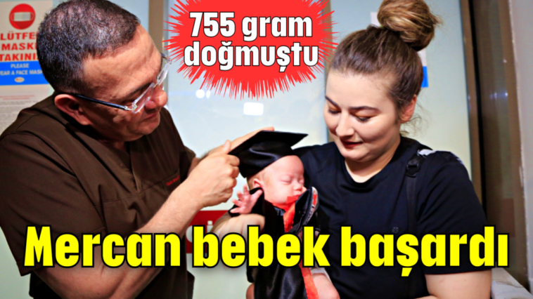 Mercan bebek başardı