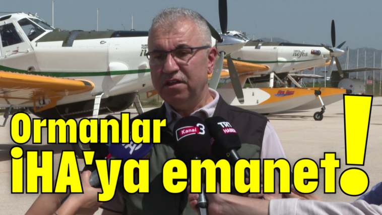 Ormanlar İHA'ya emanet!