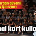 'Sanal kart kullanın'