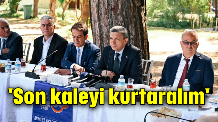 'Son kaleyi kurtaralım'