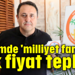 Turizmde 'milliyet farkı'na tek fiyat tepkisi