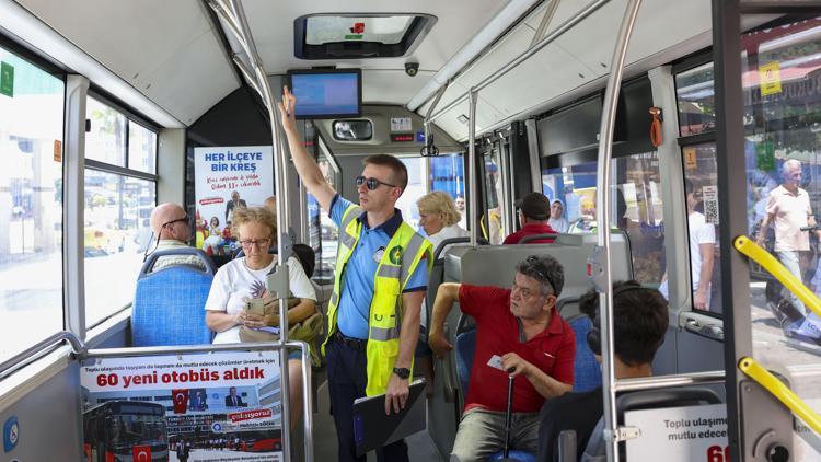 Büyükşehirden halk otobüslerine klima denetimi