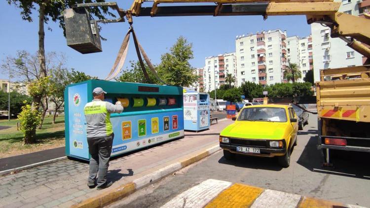 Kepezde Mobil Atık Getirme Merkezleri yenilendi