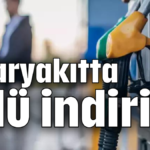 Akaryakıtta 3'lü indirim