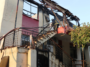 Aksu Pınarlı'da 2 katlı evde yangın çıktı