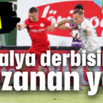 Antalya derbisinde kazanan yok 1-1