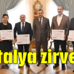 Antalya zirvede