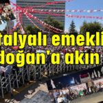 Antalyalı emekliler Tandoğan'a akın etti